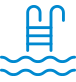 Pool ladder icon