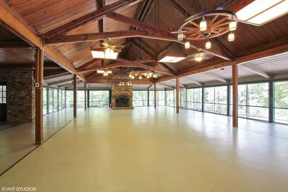 Gathering hall at Cherokee Outdoor YMCA